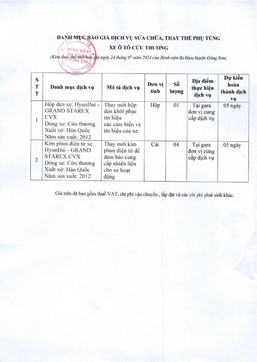 Thư mời báo giá sửa chữa, thay thế phụ tùng xe ô tô cứu thương_0001_page-0002.jpg